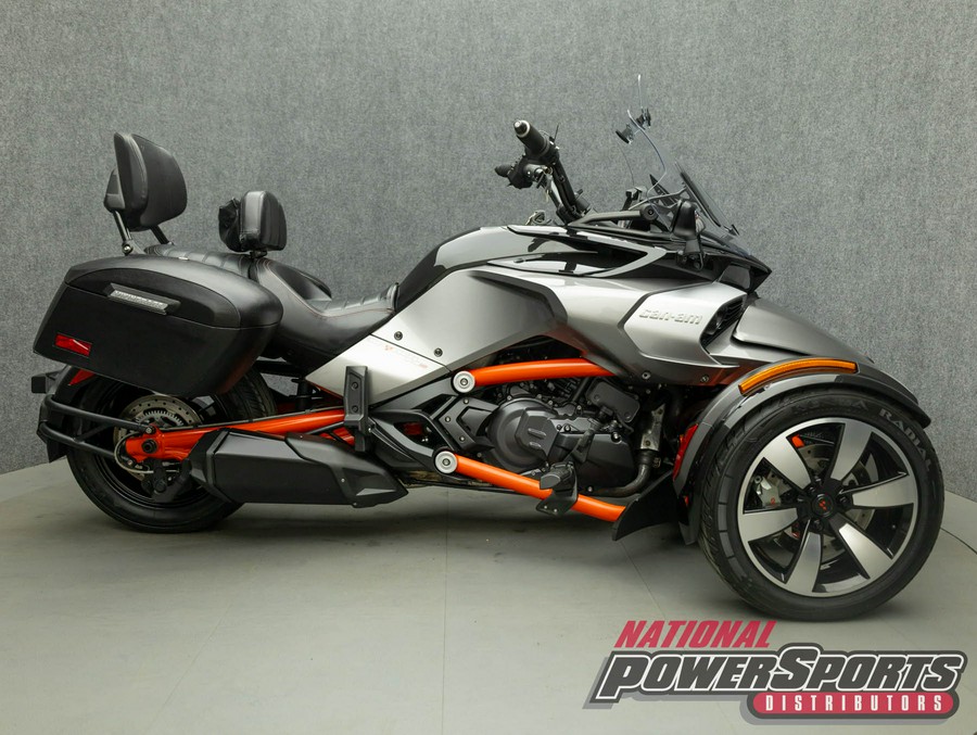 2015 CAN-AM SPYDER F3S SE6 TRIKE W/ABS