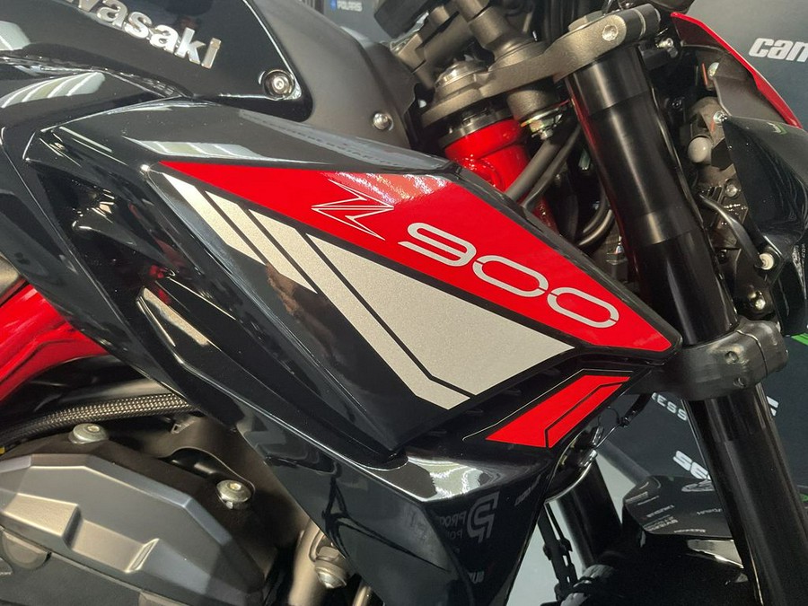 2024 Kawasaki Z900 ABS Candy Persimmon Red/Ebony