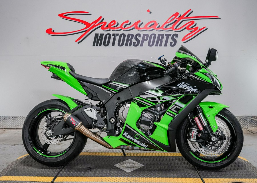 2016 Kawasaki Ninja ZX-10R KRT Edition