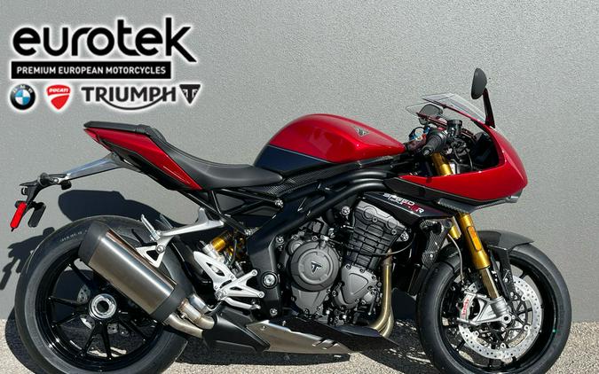 2024 Triumph Speed Triple 1200 RR Red Hopper Storm Grey