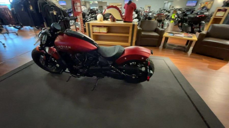 2025 Indian Motorcycle® Scout® Bobber Limited +Tech Sunset Red Smoke