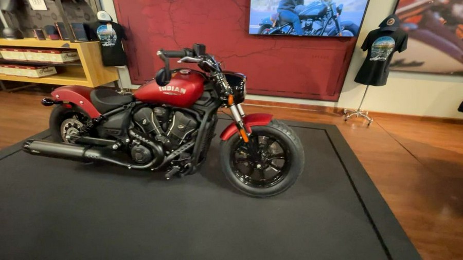 2025 Indian Motorcycle® Scout® Bobber Limited +Tech Sunset Red Smoke