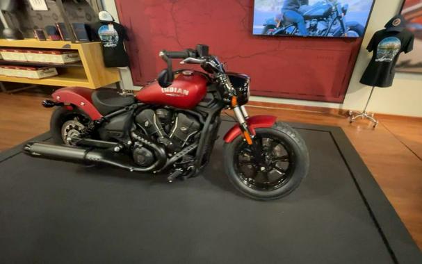 2025 Indian Motorcycle® Scout® Bobber Limited +Tech Sunset Red Smoke