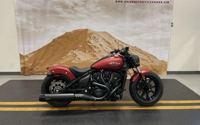 2025 Indian Motorcycle® Scout® Bobber Limited +Tech Sunset Red Smoke