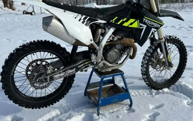 2024 Triumph TF 250-X RacingYellowBlackWhite