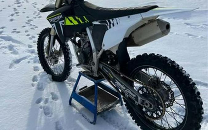 2024 Triumph TF 250-X RacingYellowBlackWhite