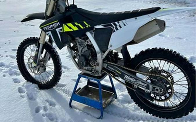 2024 Triumph TF 250-X RacingYellowBlackWhite
