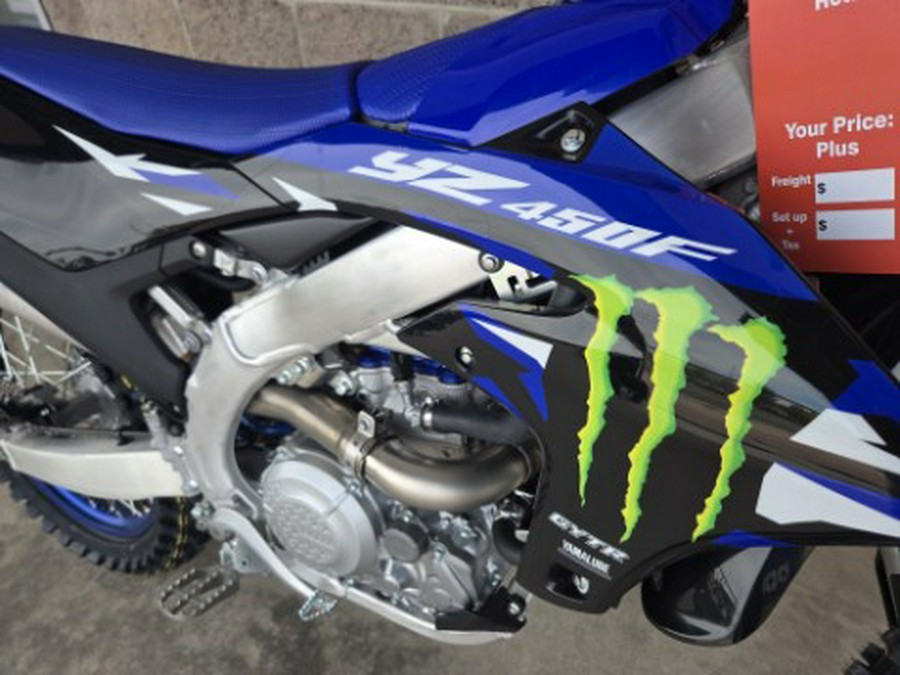 2027 Yamaha YZ450F Monster Energy Edition
