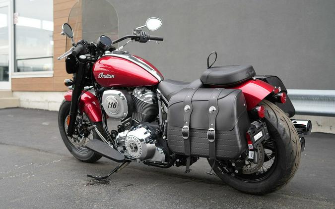 2025 Indian Motorcycle Super Chief Limited Sunset Red Metallic