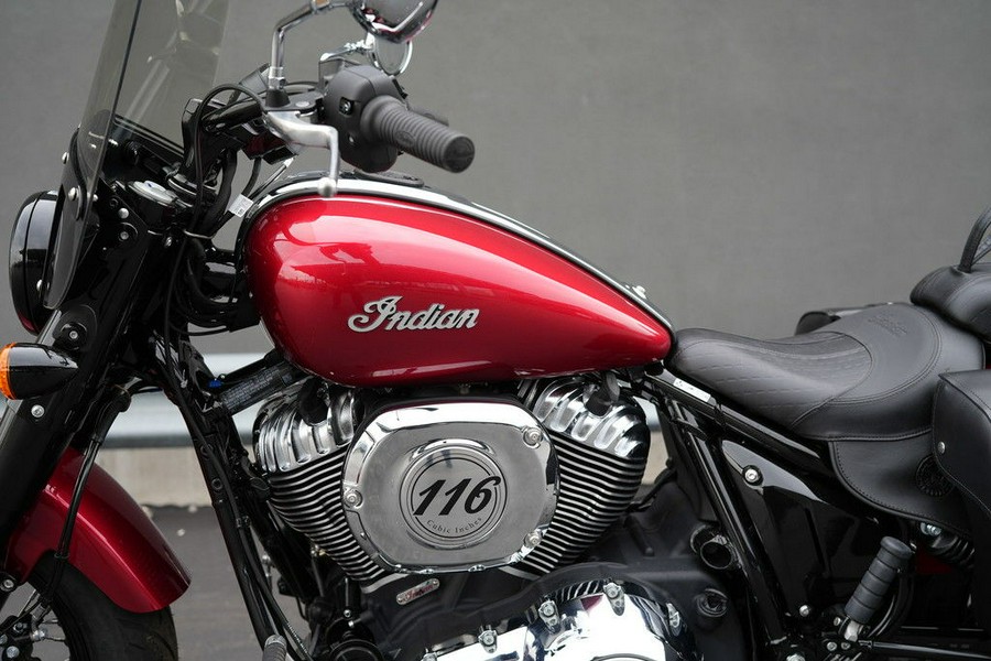 2025 Indian Motorcycle Super Chief Limited Sunset Red Metallic