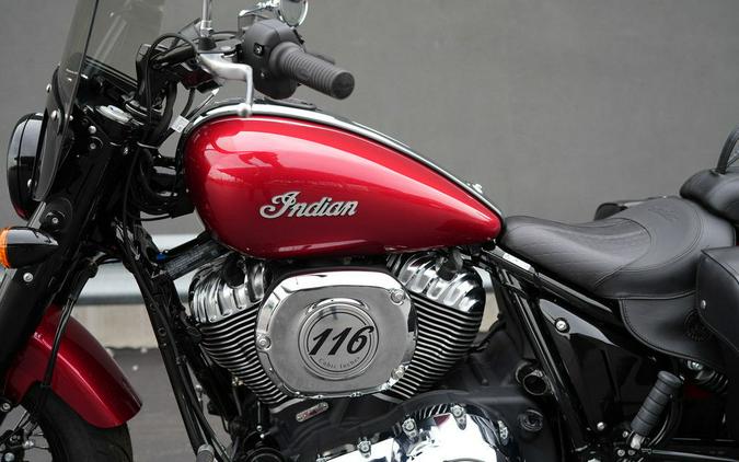 2025 Indian Motorcycle Super Chief Limited Sunset Red Metallic