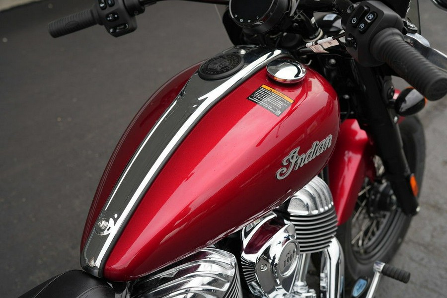 2025 Indian Motorcycle Super Chief Limited Sunset Red Metallic