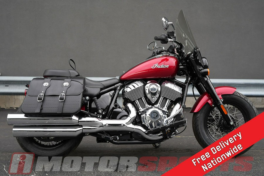 2025 Indian Motorcycle Super Chief Limited Sunset Red Metallic