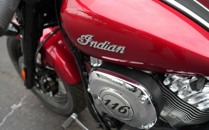 2025 Indian Motorcycle Super Chief Limited Sunset Red Metallic