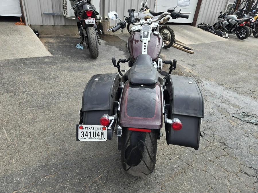 2022 HARLEY SOFT TAIL FAT BOY 114 MIDNIGHT CRIMSON AND VIVID BLACK