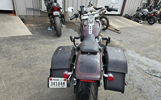 2022 HARLEY SOFT TAIL FAT BOY 114 MIDNIGHT CRIMSON AND VIVID BLACK