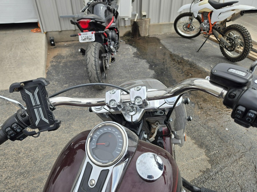 2022 HARLEY SOFT TAIL FAT BOY 114 MIDNIGHT CRIMSON AND VIVID BLACK