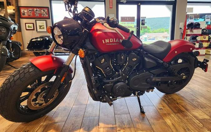 2025 Indian Motorcycle® Scout® Bobber Limited Sunset Red Smoke