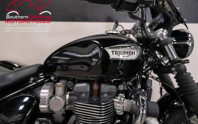 2018 Triumph Bonneville Speedmaster Jet Black