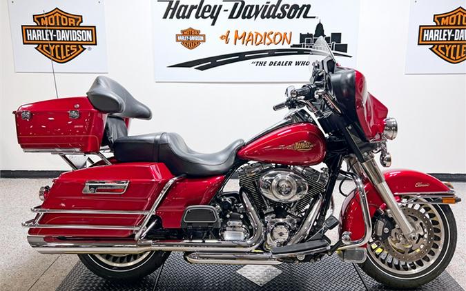 2012 Harley-Davidson Electra Glide Classic FLHTC 14,174 MILES Ember Red Sunglo