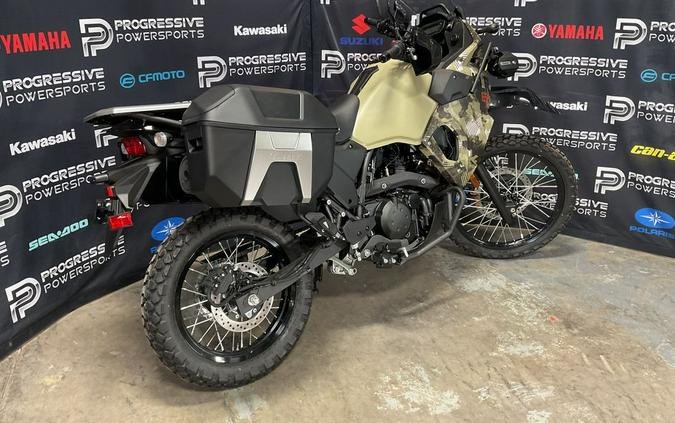 2026 Kawasaki KLR®650 Adventure ABS Cypher Camo Beige