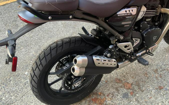 2026 Triumph SCRAMBLER 400X