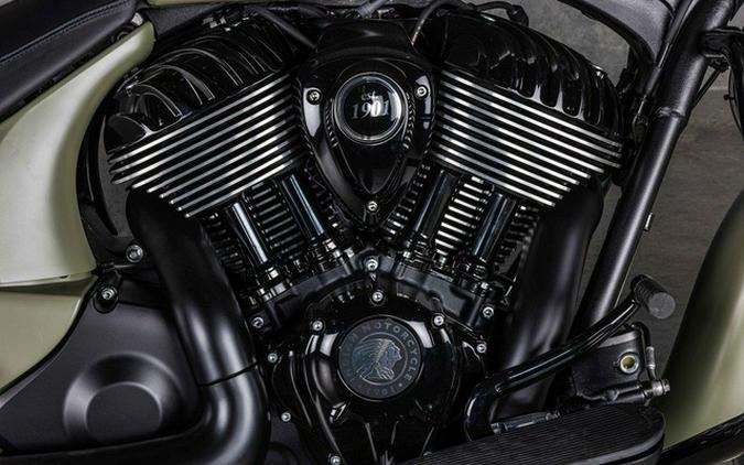 2025 Indian Springfield Dark Horse Moss Green Smoke