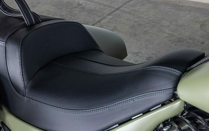 2025 Indian Springfield Dark Horse Moss Green Smoke