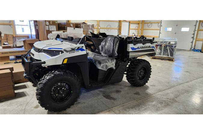 2024 Polaris Industries R24E3GC4BD Ranger XP Kenetic Ultimate Icy White Pearl