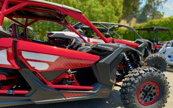 2024 Can-Am® Maverick X3 MAX X ds Turbo RR Fiery Red & Hyper Silver