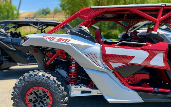 2024 Can-Am® Maverick X3 MAX X ds Turbo RR Fiery Red & Hyper Silver