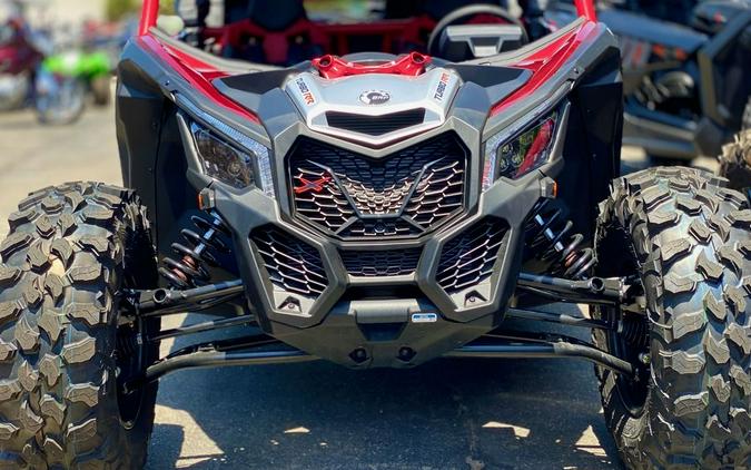 2024 Can-Am® Maverick X3 MAX X ds Turbo RR Fiery Red & Hyper Silver