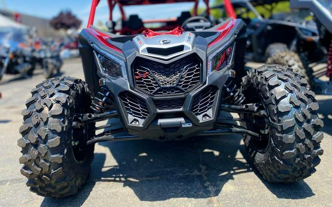 2024 Can-Am® Maverick X3 MAX X ds Turbo RR Fiery Red & Hyper Silver