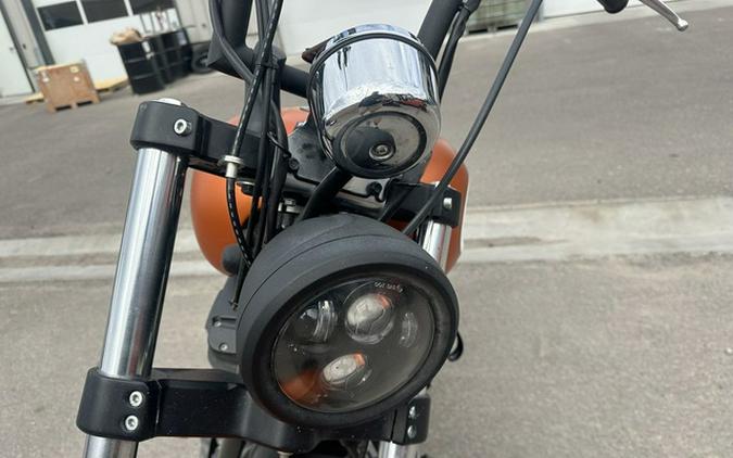 2017 Victory Motorcycles High-Ball Suede Nuclear Sunset Orange