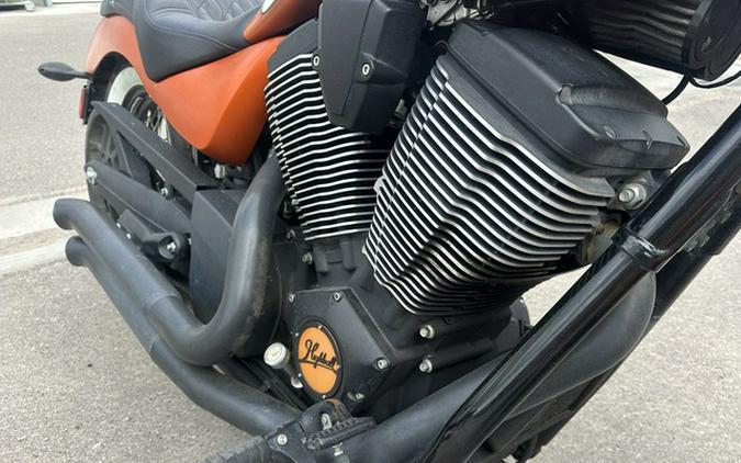 2017 Victory Motorcycles High-Ball Suede Nuclear Sunset Orange