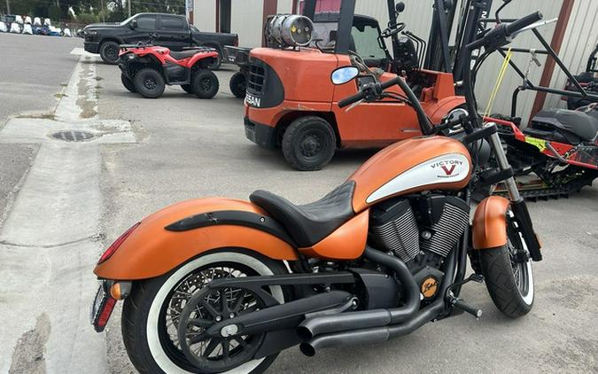 2017 Victory Motorcycles High-Ball Suede Nuclear Sunset Orange