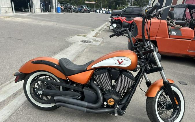 2017 Victory Motorcycles High-Ball Suede Nuclear Sunset Orange