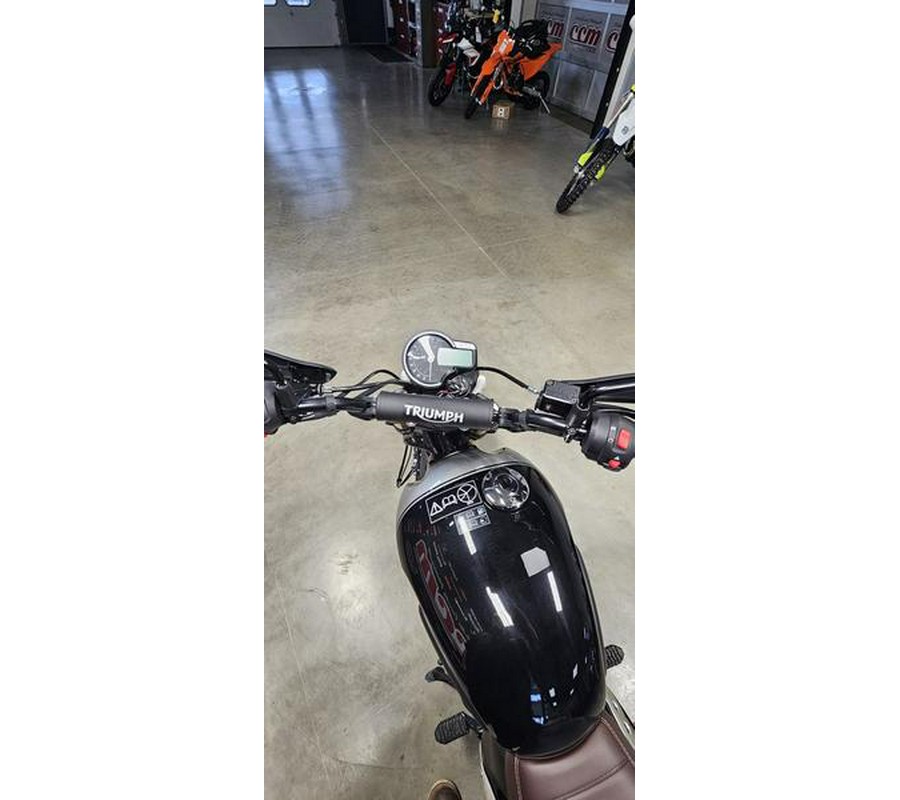 2025 Triumph Scrambler 400 X Carnival Red / Phantom Black