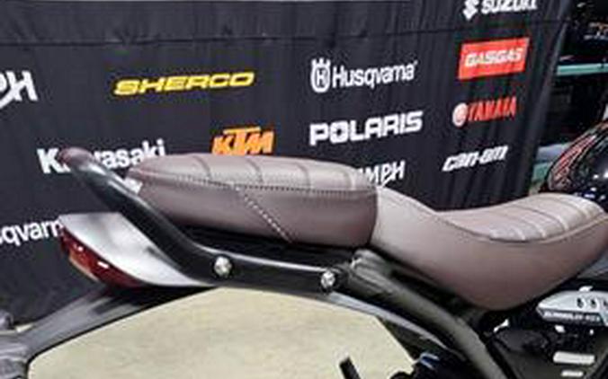 2025 Triumph Scrambler 400 X Carnival Red / Phantom Black