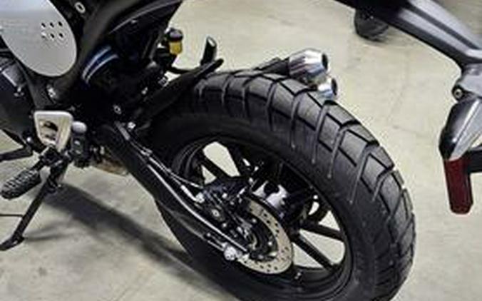 2025 Triumph Scrambler 400 X Carnival Red / Phantom Black