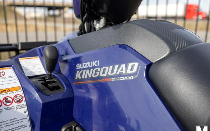 2024 Suzuki KingQuad 500AXi SE