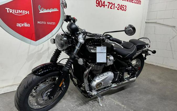 2024 Triumph Bonneville Speedmaster Jet Black