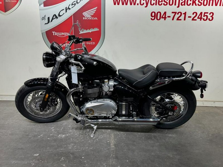 2024 Triumph Bonneville Speedmaster Jet Black