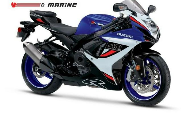 2026 Suzuki GSX-R600Z 40th Anniversary Edition Pearl Vigor Blue / Pearl Tech White