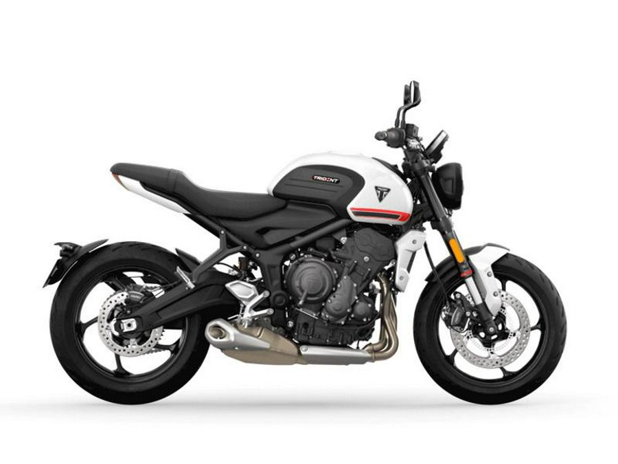 2022 Triumph Trident 660 Crystal White