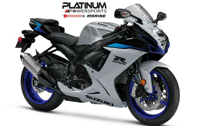 2026 Suzuki GSX-R600 Pearl Vigor Blue / Metallic Matte Sword Silver