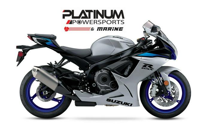 2026 Suzuki GSX-R600 Pearl Vigor Blue / Metallic Matte Sword Silver