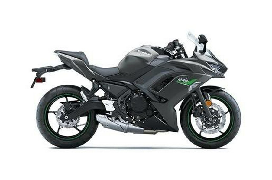 2024 Kawasaki Ninja® 650 - Metallic Matte Graphenesteel Gray/Ebony