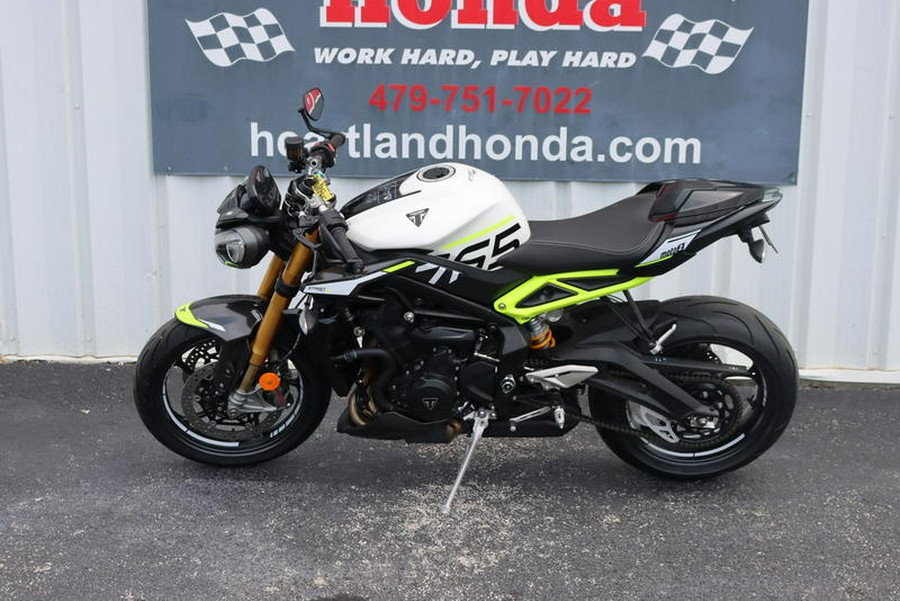 2024 Triumph Street Triple 765 Moto2 Edition Crystal White