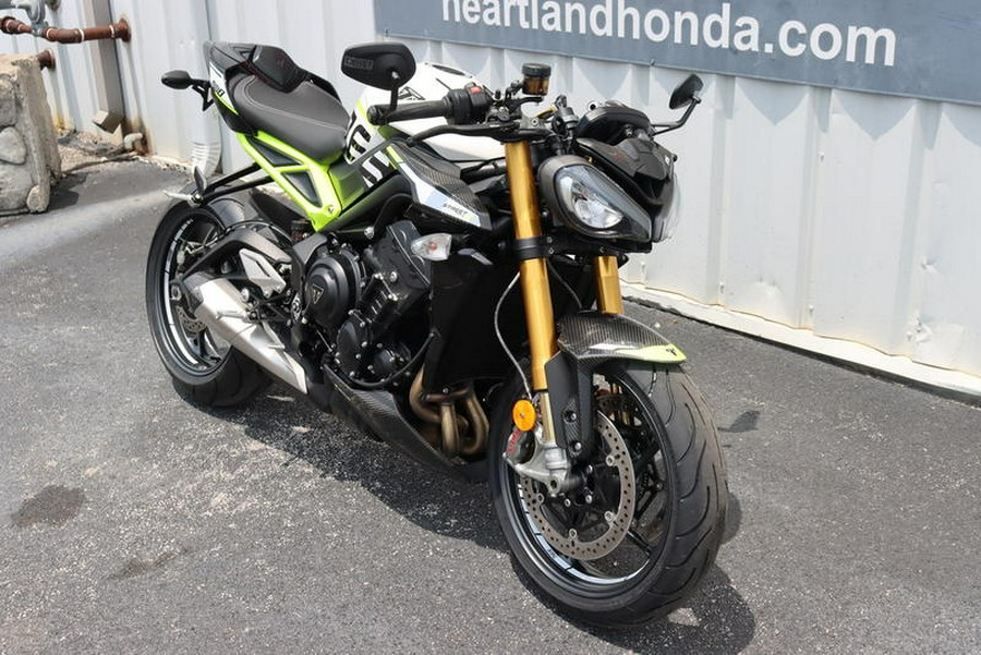 2024 Triumph Street Triple 765 Moto2 Edition Crystal White